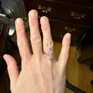 Pink Gemstone Ring